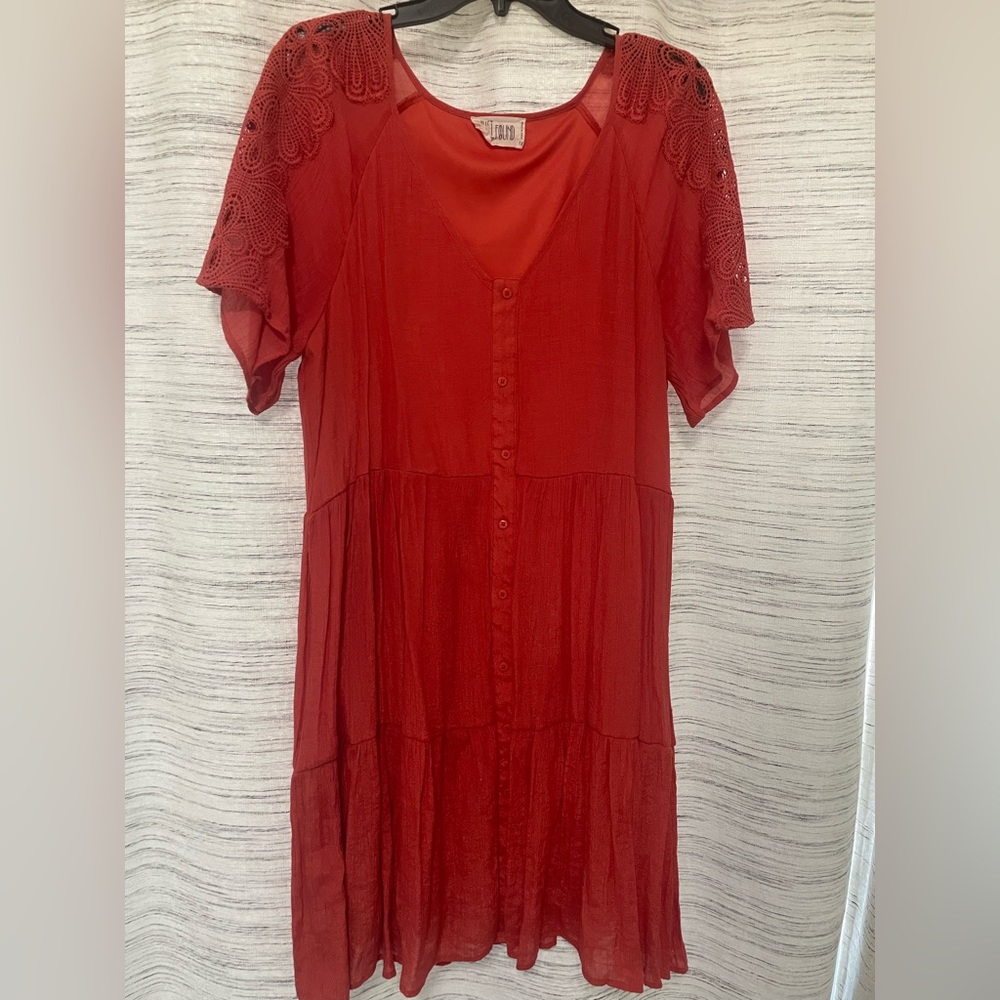 Salmon dress
